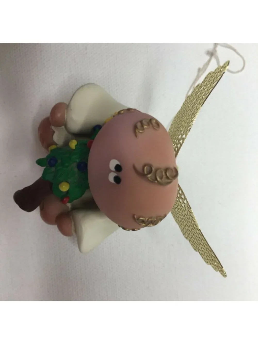 Kirks Kritters By Russ Figurines Angel Baby Christmas Tree Ornament